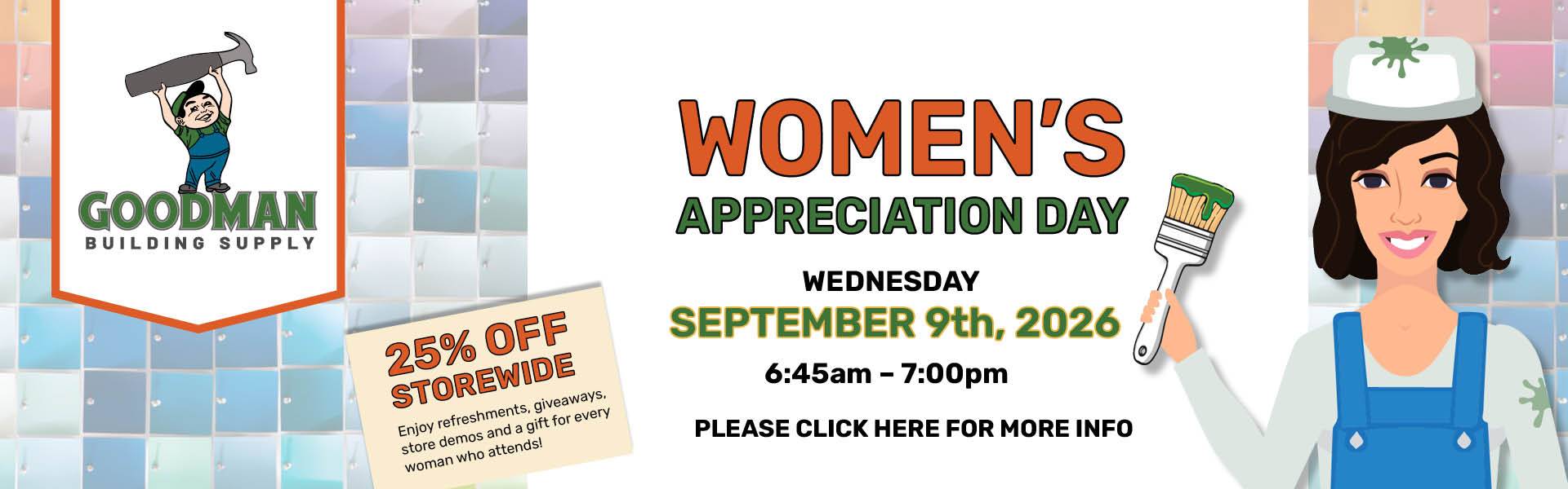 Womens_Appreciation_Day_Goodman_Building_Supply_webbanner Womens_Appreciation_Day_Goodman_Building_Supply_webbanner
